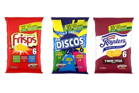 The UK potato crisp brands motivating to reduce plastic waste