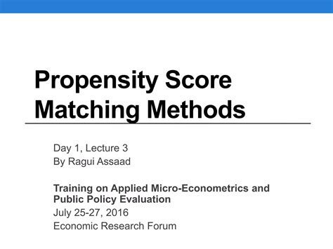 Image result for Propensity Score Matching Tutorial
