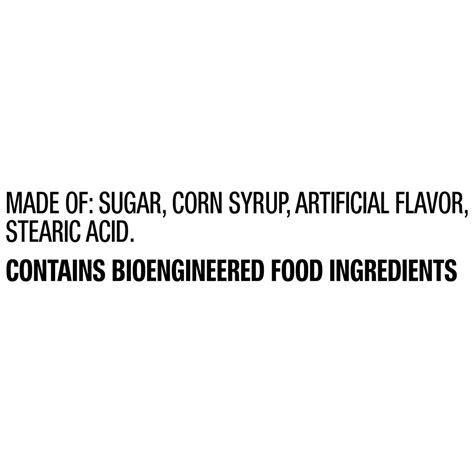 Life Savers Mints, Wint O Green-Nutrition-Facts