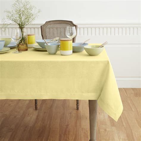 Amazon.com: Solino Home Linen Tablecloth – 100% Pure Linen Summer ...