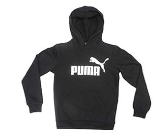 Buy PUMA Boy's Hoodie Regular fit Jacket (85534001_Black_128) at Amazon.in