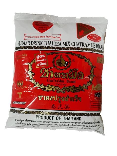 Number One ChaTraMue Brand - The Original Thai Iced Tea Mix Imported ...