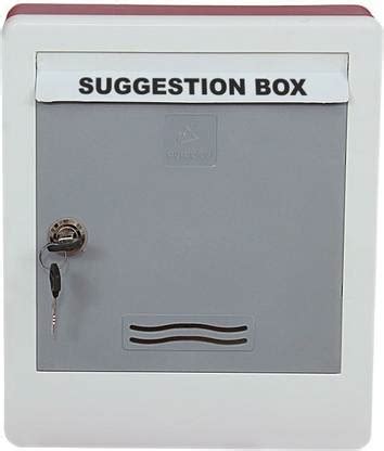 AURA PLAST Wall Mounted Suggestion Box with Key Lock Suggestion Box ...