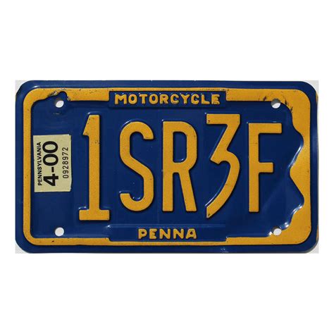 Pa Motorcycle License Plate Laws at Danielle Cooper blog