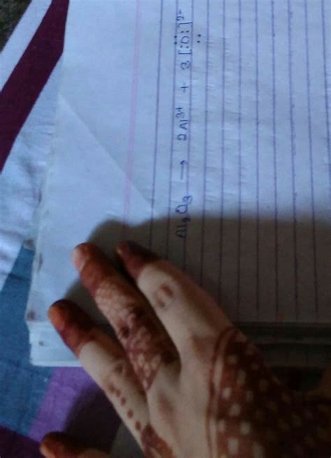 How to form bond of al2o3 by electron dot structure? - Brainly.in