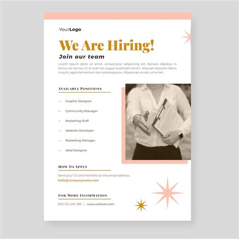 Hiring template Images - Free Download on Freepik