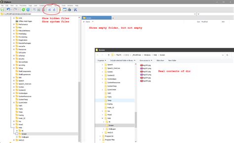 Computer File Manager View Problem 的图像结果
