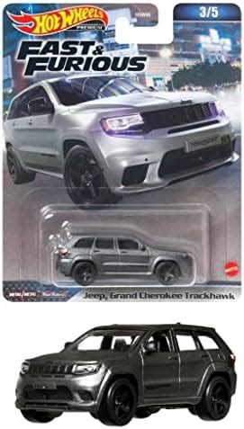 Hot Wheels Jeep Grand Cherokee Trackhawk, Fast & Furious 3/5 : Amazon ...