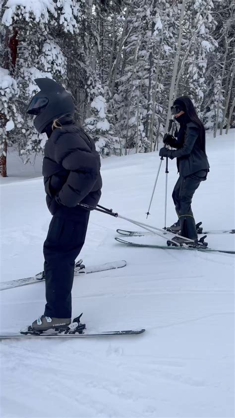 Khloe Kardashian goes nearly naked in the Aspen snow as she shows off ...