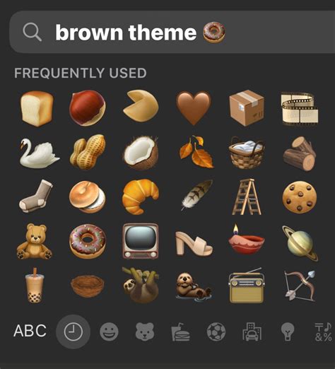 Fall Theme Emoji Combinations for Instagram