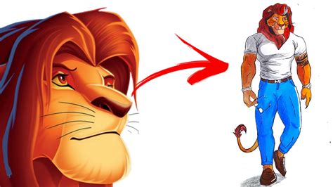 How To Draw Lion King Characters
