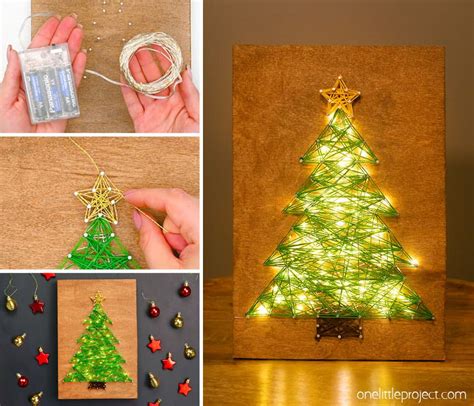 Image result for DIY String Christmas Tree