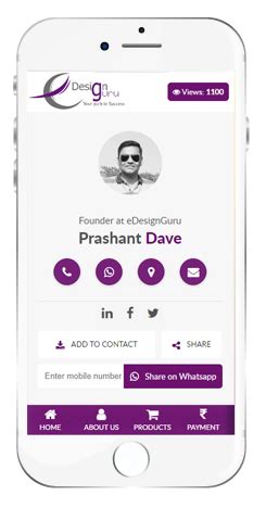 Virtual Business Card | Digital Business Card