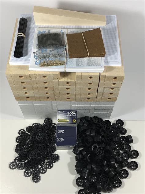 Buy Basswood Co2 Dragster Car Kit LSRAV/Metric (50 Pack) - Wooden ...