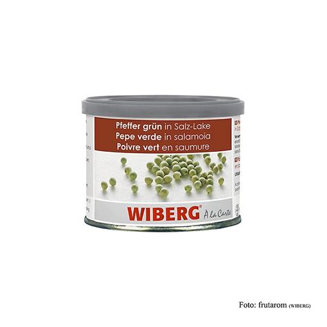 Wiberg Pfeffer grün, in Salzlake, ganz, 170 g, Dose | GOURMET VERSAND ...