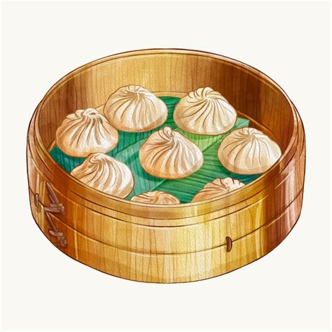 Watercolor chinese food illustration | Free Vector