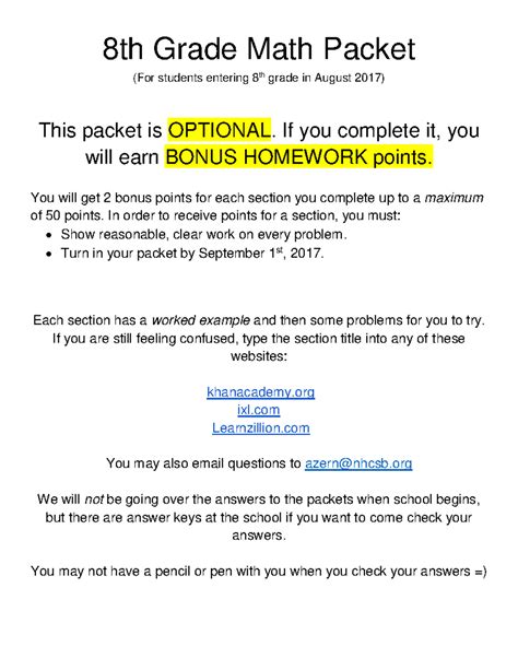 Image result for Dailey Math Packet