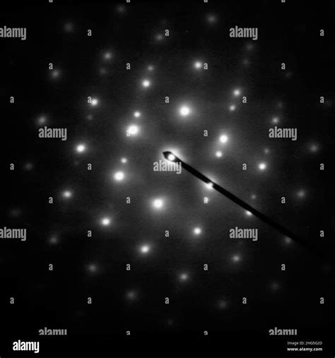 FCC Diffraction Pattern 的图像结果