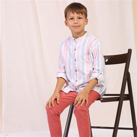 Double Cloth Roll-Up Sleeve Shirt - White – MyMilestones