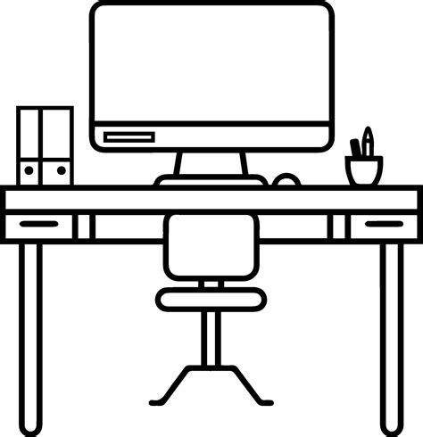 Computer Table Drawing 的图像结果
