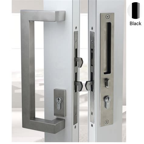 Integrated Back-2-Back Flush Pulls & Handle / Sliding Door Lock ...