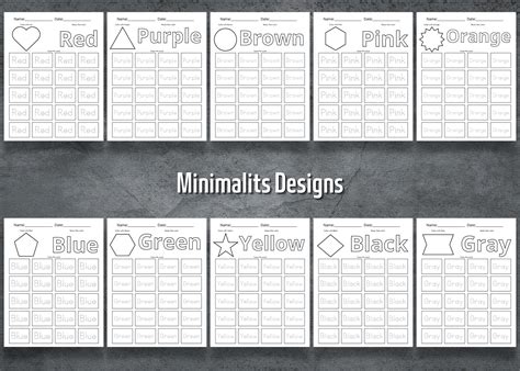 Image result for Basic Colors Worksheet