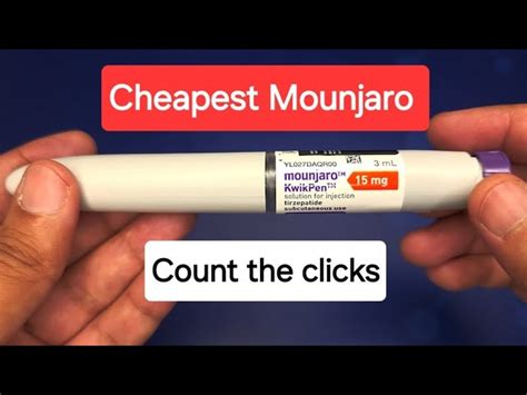 Insulin Pen - 15mg Mounjaro Kwikpen Trader - Wholesaler / Distributor ...
