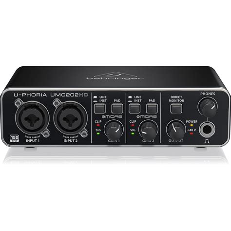 Buy Behringer U-PHORIA UMC202HD Audio Interface Online -TPS tech.in ...