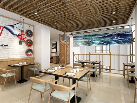 2019最新海鲜饭店装修海鲜餐厅设计图片展示-家居美图_装一网装修效果图