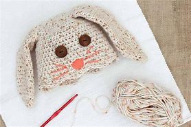 Image result for Crochet Bunny Hat Pattern