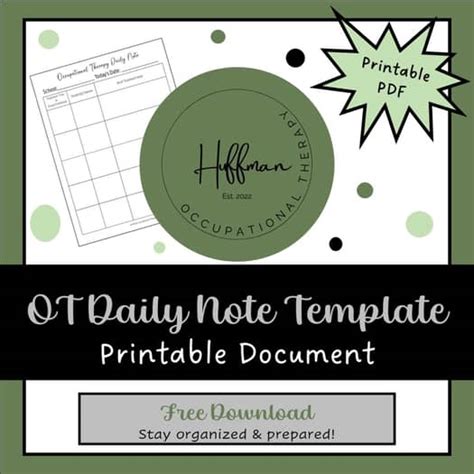 Image result for Occupational Therapy Daily Note