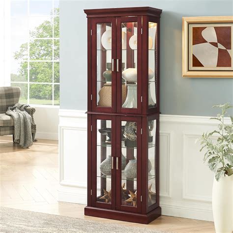 Floor Cabinet With Glass Doors