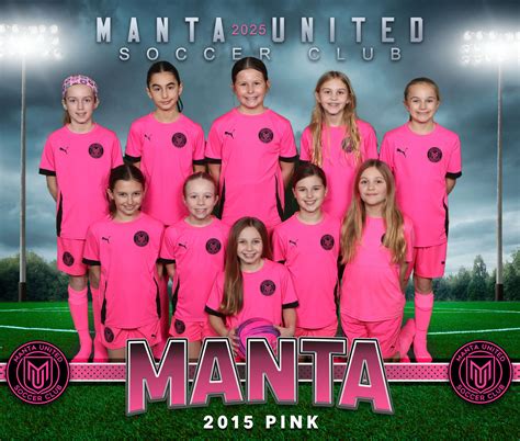 Girls 2015 Pink | MANTA United Soccer Club
