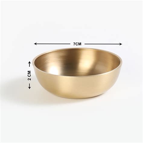 Buy Vrindawan 6Pcs Brass Pooja Thali Set from Home Centre at just INR ...