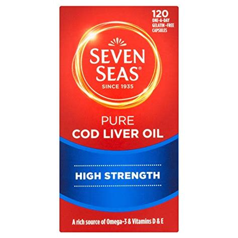 3 X Seven Seas Pure Cod Liver Oil High Strength 120 India | Ubuy