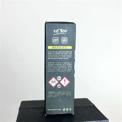 Nasty Fat Boy Vape Juice - 10ml (3MG) – vapevilla