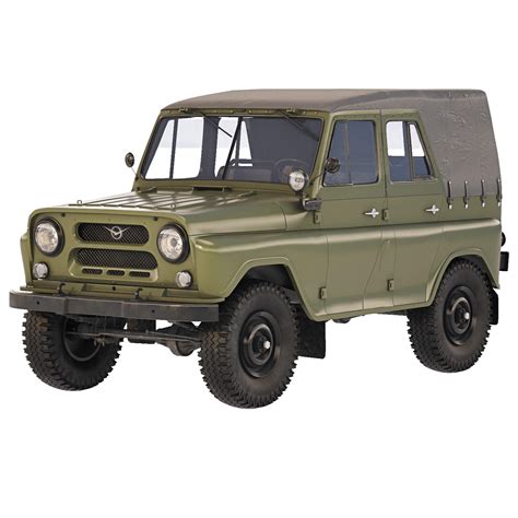 UAZ 469 1970 - 3D Model by podshyvalov