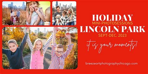 2023Holiday Mini Photo Sessions!!!! Lincoln Park ( October-December ...