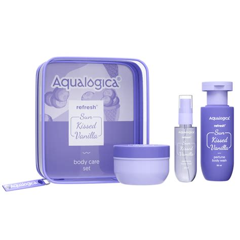 Refresh+ Body Care Set- Sun Kissed Vanilla – Aqualogica