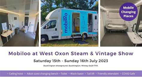 Mobiloo at West Oxon Steam & Vintage Show, Ducklington Showground ...