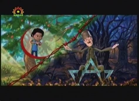 The Child and the Invader - an Iranian Cartoon Series | MEMRI