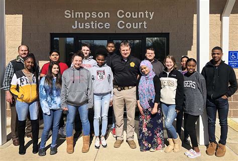Law & Public Safety Class Tours Simpson County Jail - MageeNews.com