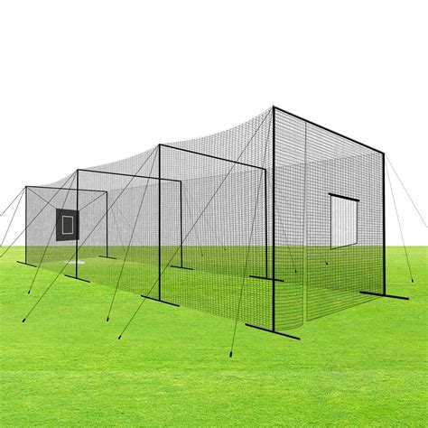 Snapklik.com : Baseball Batting Cage Net Batting Cages For Backyard ...