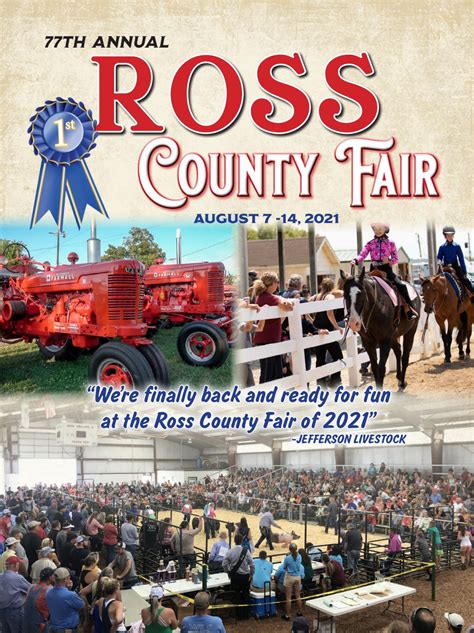 2021 Ross Co. Fair Book by Dan Wells - Issuu
