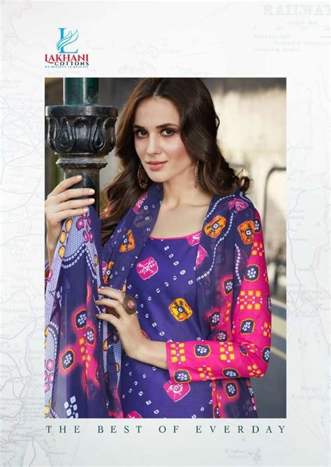 Lakhani Bandhani Express Vol 1 Wholesale Bandhani print Lowest Rate Suits