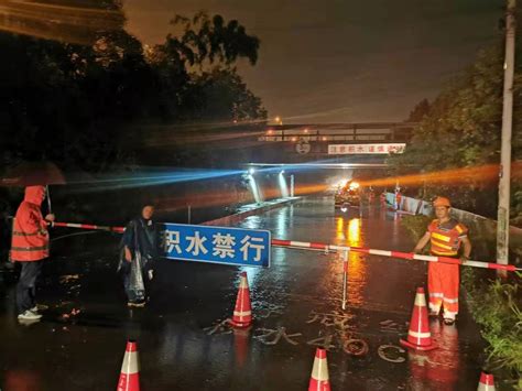 目前上海有14处下立交因积水封闭，正在采取排水措施_新浪新闻