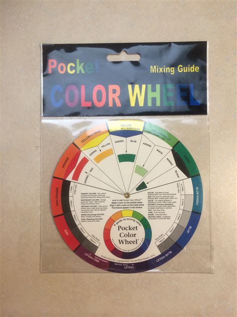 Buy Color Wheel Pocket -Artist Mixing Guide-Watercolor Paint Online at ...