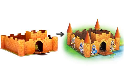 Buy Pelikas Toyz Craft Kit Castle| Craft Kit Activity Kids Activity ...