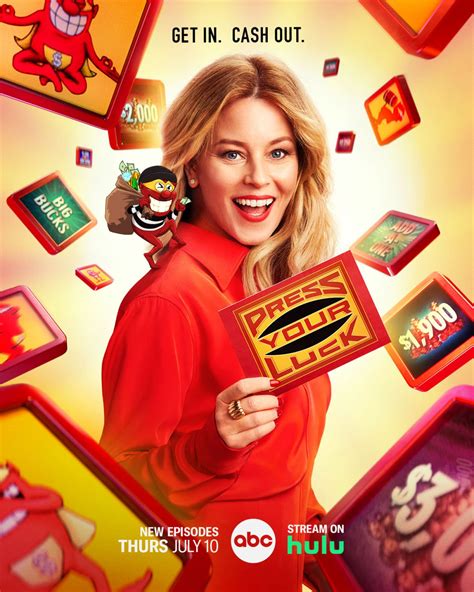Elizabeth Banks Shines in Vibrant 'Press Your Luck' Promos • CelebMafia