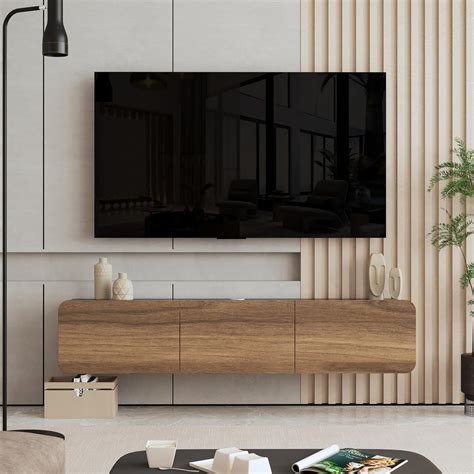 Uniqtrio Floating TV Unit, Floating TV stand Cabinet, TV Units for ...